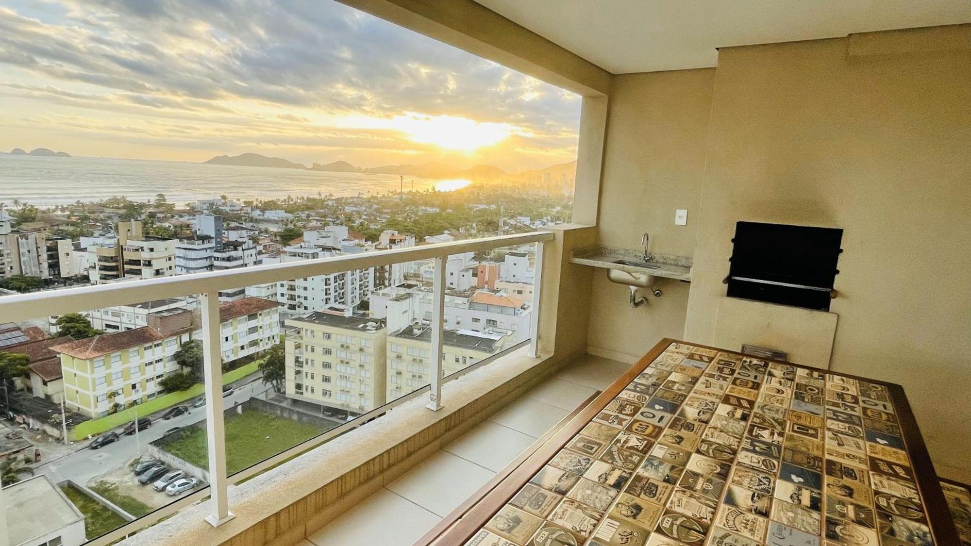 Enseada - Vista Espetacular, Churrasqueira E Lazer Guarujá Exteriör bild