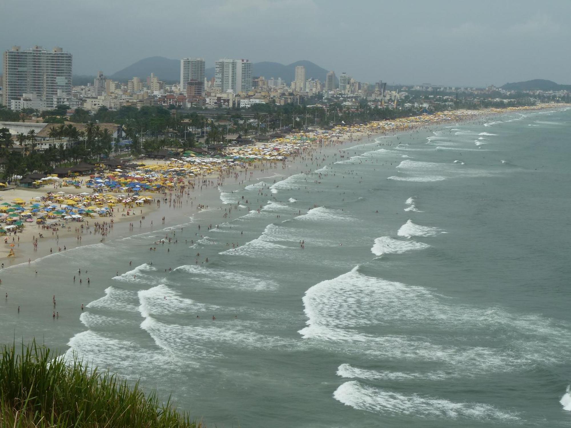 Enseada - Vista Espetacular, Churrasqueira E Lazer Guarujá Exteriör bild